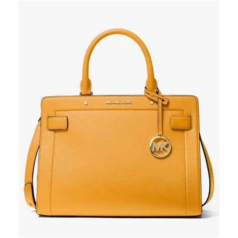 michael kors rayne medium ew satchel saffiano leather crossbody bag|rayne saffiano leather satchel.